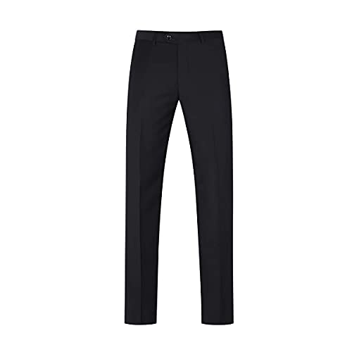 Men's Jacquard Suit One Button Flora Jacket and Solid Pants for Dinner Activity Performance3