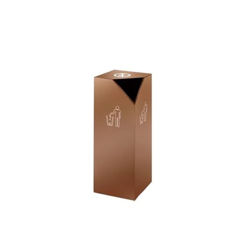 ASumPio Contenedores De Basura para Exteriores, Vestíbulo, Departamento De Ventas Vertical, Entrada De Ascensor, Acero Inoxidable, Hotel, Centro Comercial, Plaza, Contenedores De,