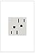 Legrand (ARCD152W10) adorne Tamper-Resistant Dual Controlled Outlet