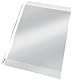 Esselte Standard Prospekthüllen-Set, 100 Stück, A4 Format, Farblos mit glänzender Oberfläche, Obere Öffnung, 0,055 mm PP-Folie, 56066