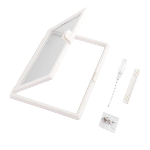 Image of Window Screen Mesh Home Office with Mount Hardware Tool Magnetic Flap System Style B | Home & Garden | Home Improvement | Building & Hardware