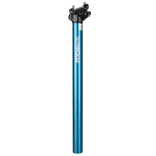 Wake Bike SeatPost Aluminum Alloy 27.2mm 30.9mm 31.6mm Bicycle Seat Post 400mm for Mountain Road Bikes BMX (Blue, 27.2mm) - Thumbnail 2