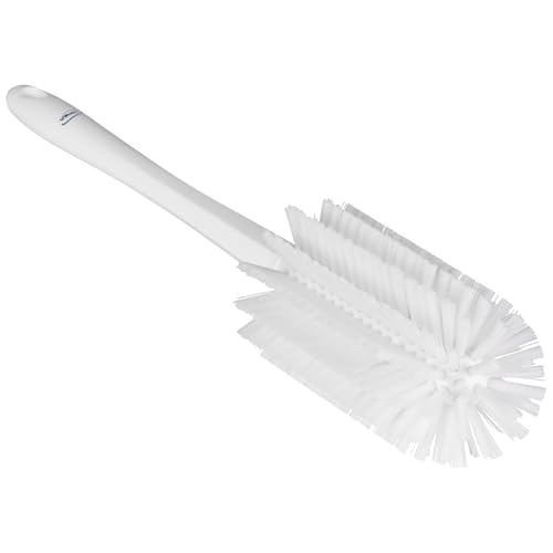 Image of Vikan 5382805 Pipe Brush with Handle, one Piece, 3.1 inch, Medium, White