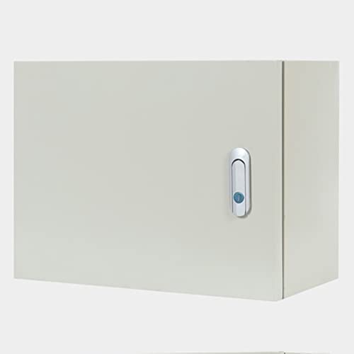Caja de conexiones eléctrica Caja De Conexiones Eléctricas Impermeable, Cubierta Con Bisagras For Gabinete Eléctrico De Acero Con Cerradura Y Placa De Montaje, Caja De Proyectos For Uso En Interiores