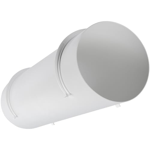 150mm 4 Stück Rohrschelle für rundes Lüftungsrohr - Wandhalterungen aus Kunststoff - Montage an Wand oder Decke - Für zuluft oder abluft Belüftungssysteme