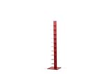 Miquel & Bover M&B - LIBRERIA Columna Babel 10 ESTANTES h:152 cm. Rojo
