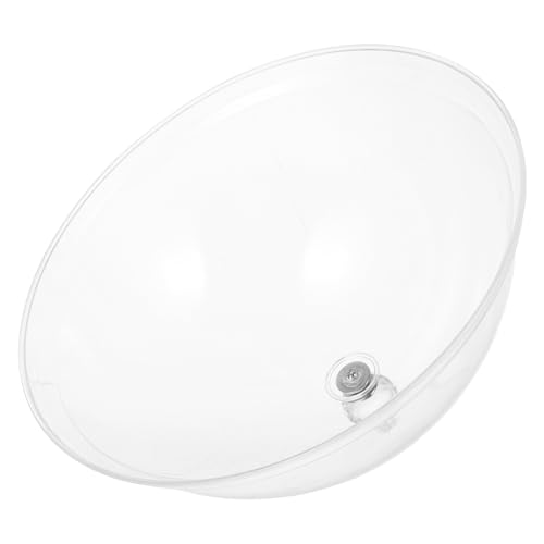 Toyvian Campana para Tartas Transparente Protector de Alimentos Antipolvo Resistente y Ligero para Cocina y Exteriores
