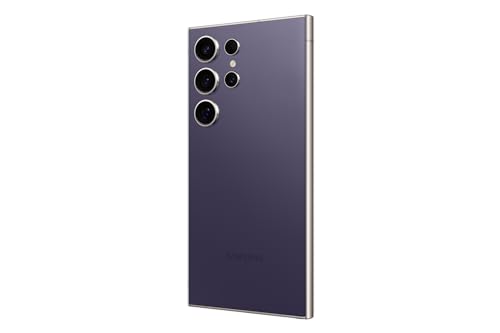 Image of Samsung Galaxy S24 Ultra 5G, 256GB, Titanium Violet - Unlocked (Renewed)