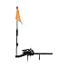 Pwshymi Winter Rod Tip Up with Reel Triangle Base Foldable Design for Ice Fishing ABS