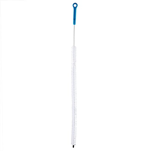 Cepillo limpiador de desagües, 71 cm, herramienta flexible para limpieza de cañerías y desbordes, para baño y cocina, ayuda para el hogar (azul) miniatura 1