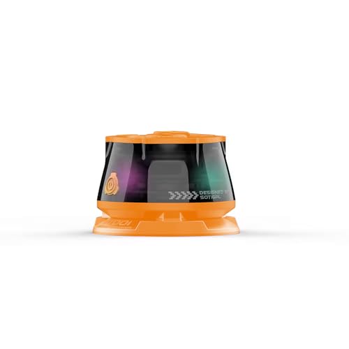 Image of Professional Magnetic Wireless Portable Mobile Phone Music Built-in Rechargeable Battery Blue-Tooth Speakers Bt Mini Speaker for All Android Models (Orange)