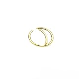 1 anillo para la nariz piercing punk oro plata color hecho a mano pequeño nariz labio aro aro tabique piercing piercing tornillo prisionero joyas para el cuerpo y piercing práctico y a