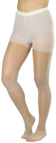 Image of ToBeInStyle Women's Control Top Sheer Footed Pantyhose Hosiery Tights Stockings