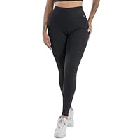 Calça Legging Feminina Fitness Cintura Alta Academia - GKD ORIGINAL (BR, Alfa, GG, Regular, Regular, Preto)
