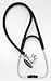 DLX Double Head Stethoscope in Black