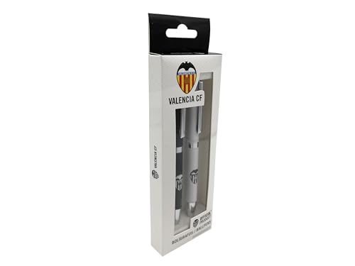 CYPBRANDS- Valencia, Set con Dos Bolígrafos, Estuche, Escritura, Caja Regalo, Color Blanco, Producto Oficial