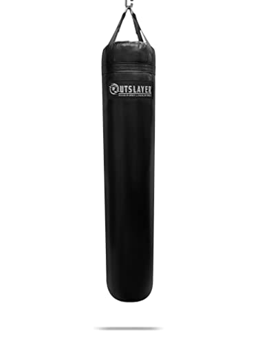 Outslayer Muay Thai Heavy Bag (130 pounds) Small Logo - Made in USA