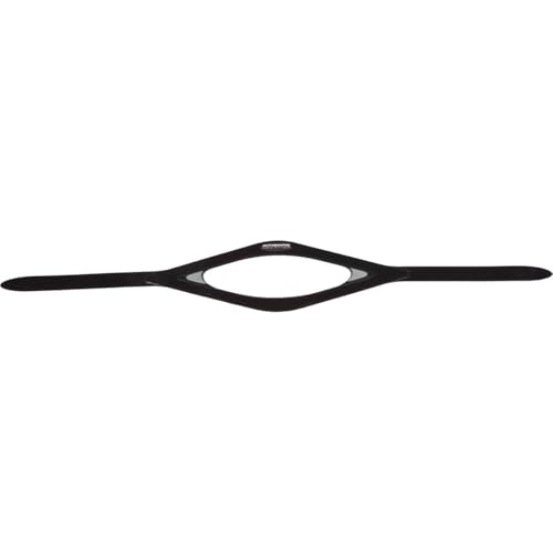 Correa para máscara Atomic Aquatics, Negro/Rojo miniatura 2