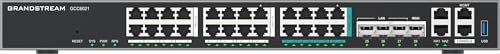 Image of Grandstream GCC6021 | IP-PBX | 24-Port 2.5G Multi-Gigabit Ethernet Network Switch | VPN Router | Firewall | Desktop /Rack-Mount