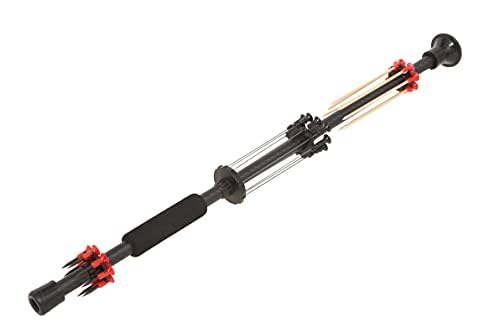 Black Rhino 24 inch, 50 Caliber Blowgun with Dart kit (48 inch 2 Piece Black anodize)