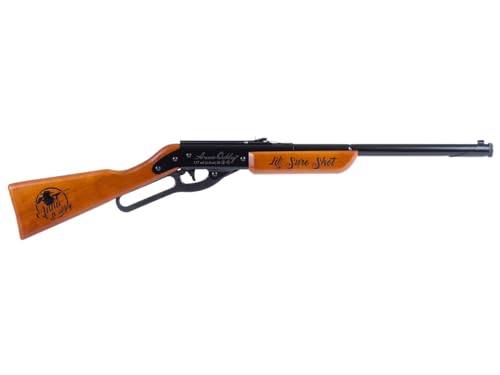 Annie Oakley Lil Sure Shot Lever-Action Spring Piston BB Rifle with Hardwood Custom Embossed Stock by Western Justice - Used condition - US$45.24