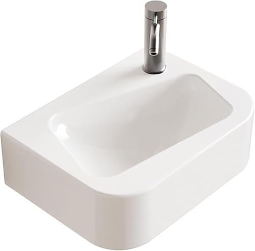 Lavabo para guardarropa pequeño解决小户型卫生间难以安装洗手盆痛点 陶瓷盆Zc024r 2