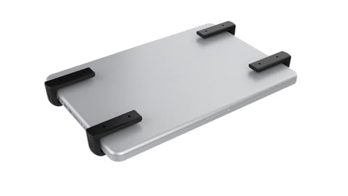 Suporte Apoio Fixar Notebook Laptop 25mm Embaixo Da Mesa