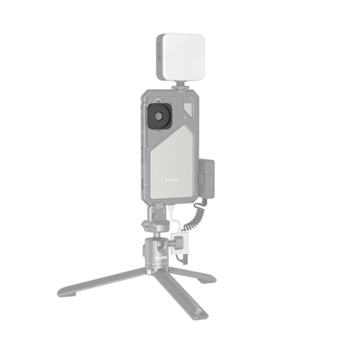 SMALLRIG T-Mount auf 37-mm-Gewindeobjektiv-Adapterring für Samsung S24 Ultra Mobile Video Cage 4601 und für Telefonkäfig mit T-Mount - 4603