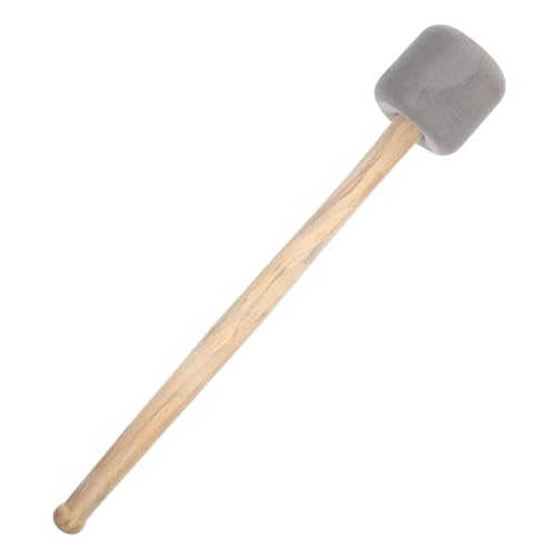 Baquetas de madera para bombo gris 33 cm miniatura 1