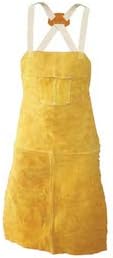 RADNOR 24" X 48" Bourbon Brown Premium Side Split Cowhide Leather Apron (1 Unit)