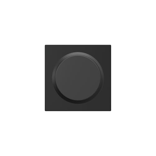 Image of Schlage F170 BWE 622 Bowery Door Knob, One Sided Non-Turning Dummy Door Handle, Matte Black