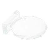 Mikinona Kristalltrophäe Achteckig 200mm – Klare Auszeichnungstrophäe aus Kristallglas für Mitarbeiteranerkennung Firmenpreise und Sportveranstaltungen