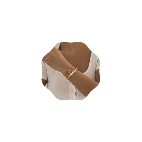 ANYILVTULI Bear Pearl Bracelet Cover