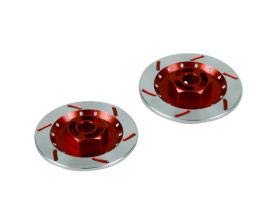 3Racing #3RAC-AD12/V2B/RE Realistic Rear Brake Disk For 3RAC-AD12/V2 - Red for 3Racing All