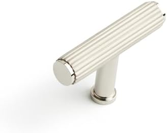 Signature Hardware 953996 Brixlee 2-3/8 Inch Bar Cabinet Knob - Brushed Nickel/Polished Nickel