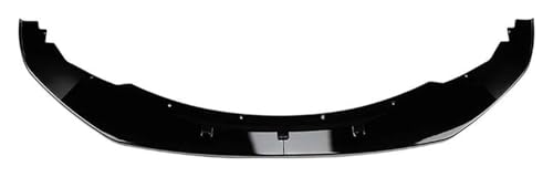 Spoiler de pare-chocs avant pour BMW Série 1 F20 F21 lèvre noire brillante style sport 12-14