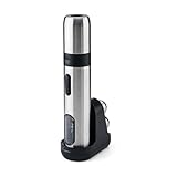 Rabbit 3-in-1 Electric Wine Opener Wine Preserver Set Includes Electric Bottle Opener, Electric Vacuum Preserver, Stoppers, Foil Cutter and Charging Base