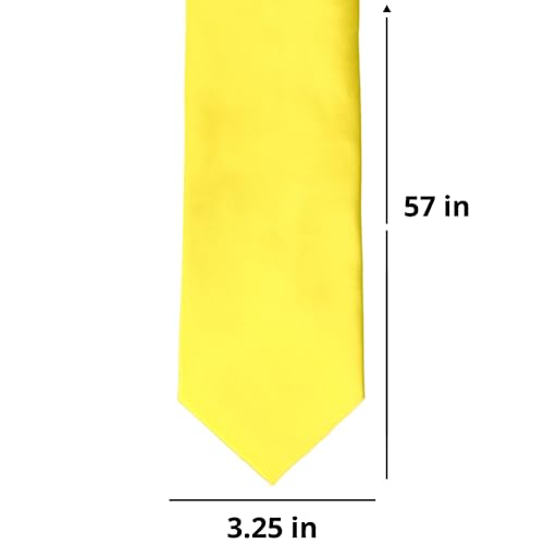 Image of tiemart Premium Solid Color Necktie