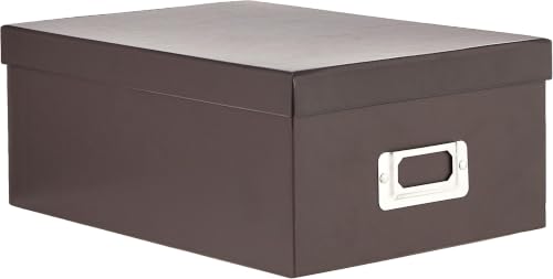 Image of Pioneer Photo Albums B-1S /DB B-1S Photo Storage Box, Dark Brown (Pack of 6)