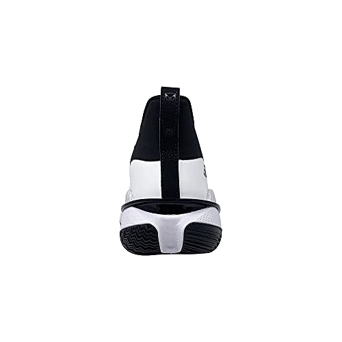 Under Armour Kids (GS) Curry 7 Basketball Shoes (White/Black, 6, Numeric_6)