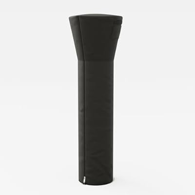 Falflor Patio Heater Covers with Zipper, Waterproof Snow-Resistant Heater Protector (89"X33"X19")
