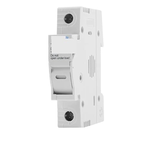 Base protection photovoltaïque 1100V haute tension avec porte-fusible CC 1P 25A