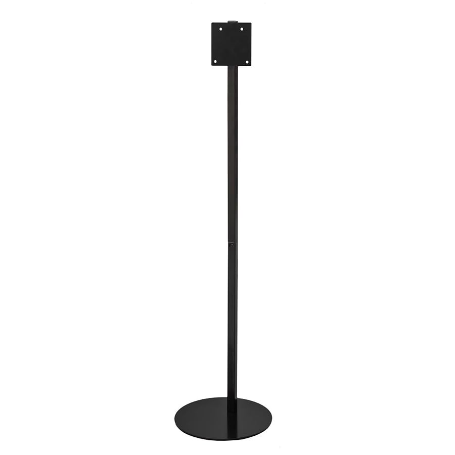 Lite'n Foamy Touchless Dispenser Floor Stand, Black Metal, 1/Each