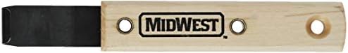 MIDWEST Siding Removal Tool - Offset Hardened Steel Blade with Hardwood Handle & Handy Hang Hole - MWT-ST