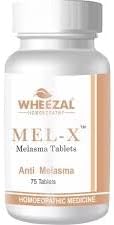Wheezal Mel-X Melasma Tablets 75tab Pack of 2