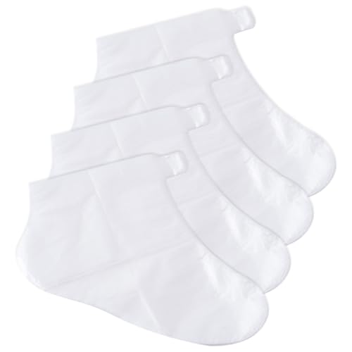 minkissy Sets Foot Spa Kit Pedicure Shoes Foot Bath Socks for Soaking Heel Protection Moisturizing for Home Salon Use