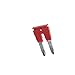 UOFKIPBA 1 Piece FBS2-10 Jumper Bridge for ST-10 and PT-10 DIN Rail Terminal Blocks Accessories Electrical Connector Jumper Bridge(for PT10)