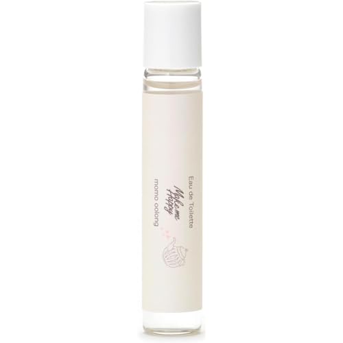 Image of CANMAKE Make Me Happy Eau De Toilette - Rollerball Compact Scent Perfume - 0.3 fl oz (8 ml) (Momo Oolong)