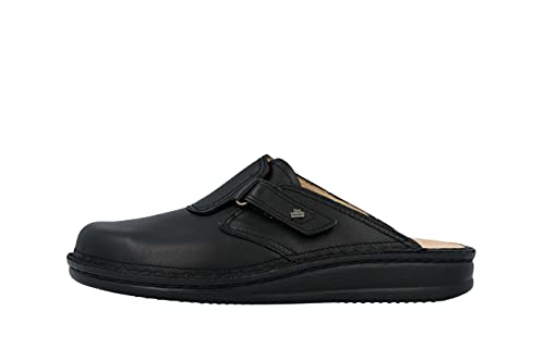 Finn Comfort Herren Venedig Clogs, Schwarz
