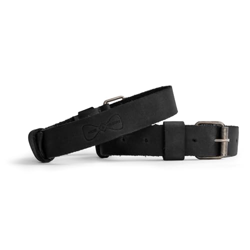 Image of Hide & Groom, Set of 2 Sleeve Garters for Men, Adjustable Straps for Arm Shirt, Anti-Slip Armbands, Full Grain Leather